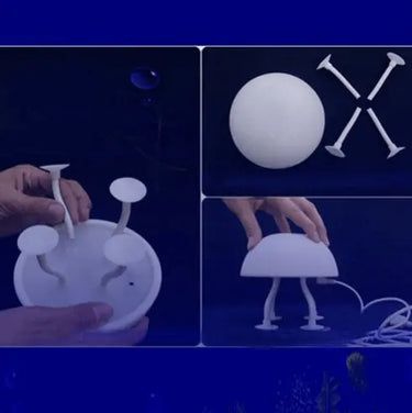 Jelly Fish LED Moon Light Lamp-Your Soul Place